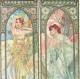 Puzzle pour adultes Les Heures du jour - Alfons Mucha