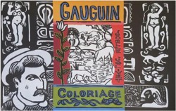 Art pour enfants - Gauguin Coloriage