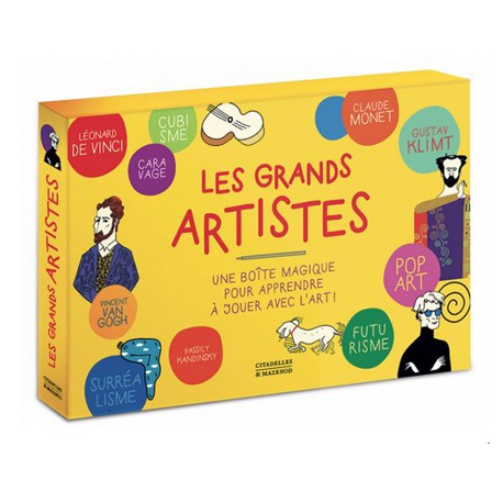 Art pour enfants - Les grands artistes 