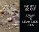 Laure Prouvost. We will go far, a way to leak lick leek