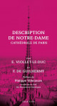 Description de Notre-Dame - Cathédrale de Paris