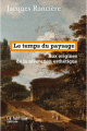 Le temps du paysage - Aux origines de la révolution esthétique