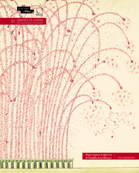 Projet de feu d'artifice tire à Versailles, le 15 mai 1771
