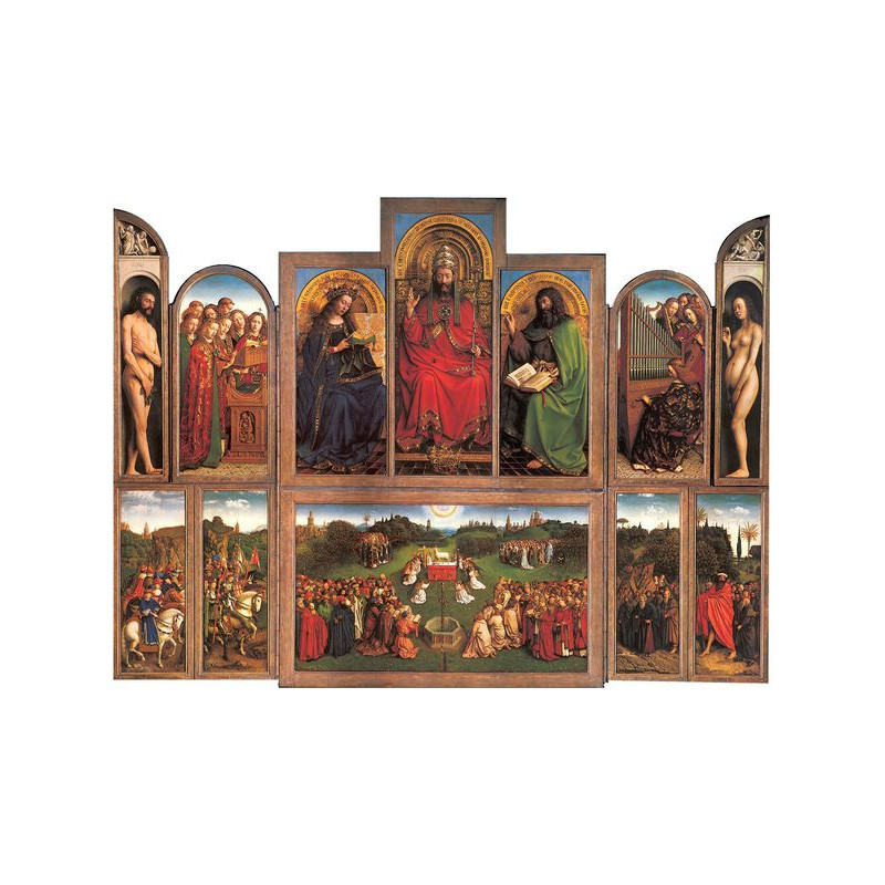 Hubert et Jan van Eyck, créateurs de l'agneau mystique - DessinOriginal.com