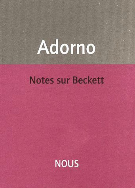 Notes sur Beckett