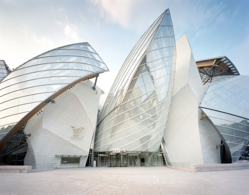 Conception de la Fondation Louis Vuitton : Première esquisse de Franck