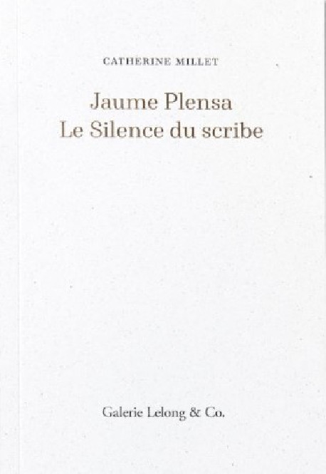 Jaume Plensa - Le Silence du scribe