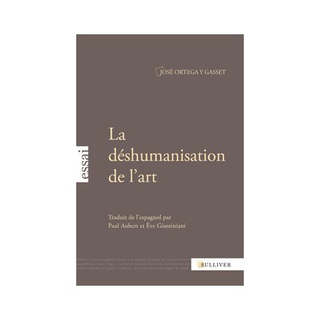 La Déshumanisation de l'art