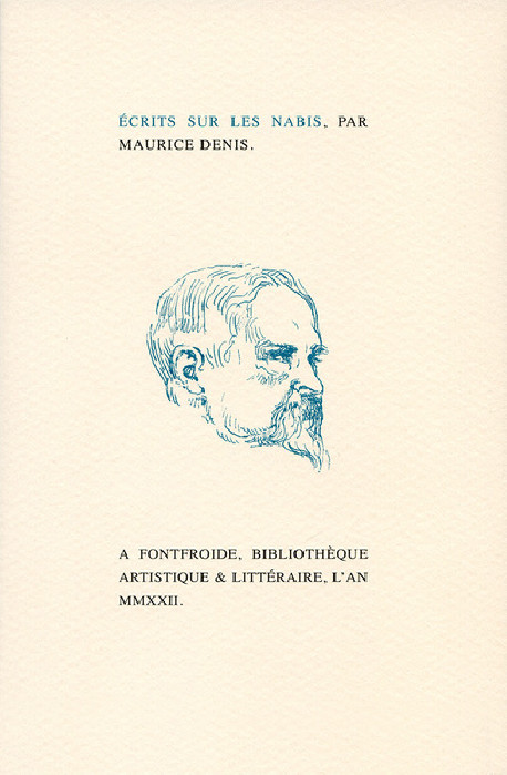 Ecrits sur les Nabis, par Maurice Denis