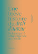 Une brève histoire du droit d’auteur