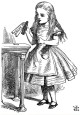 Alice au Pays des Merveilles, illustré par John Tenniel