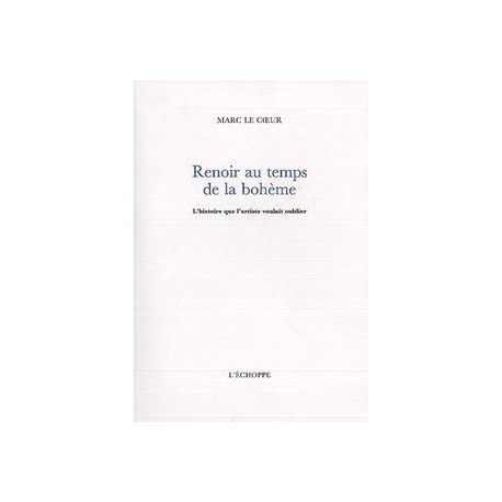 Renoir au temps de la Bohême