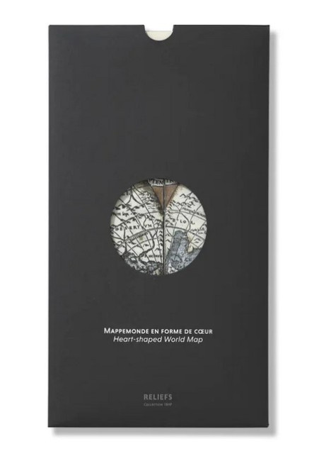 Mappemonde en forme de coeur - Oronce Fine