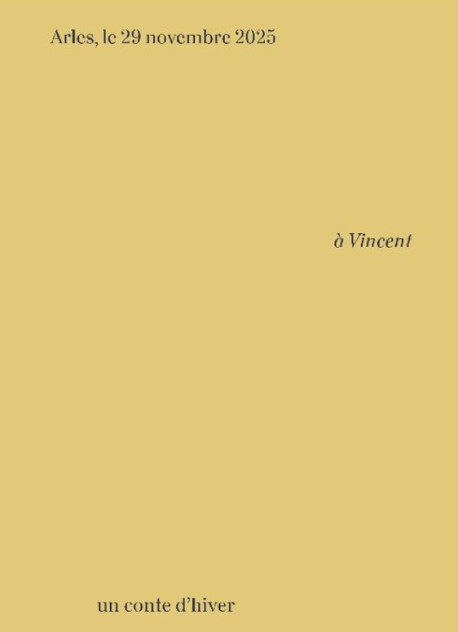 A Vincent, un conte d'hiver