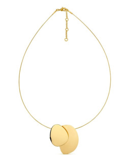 Collier doré Eclipse