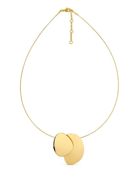 Collier doré Eclipse