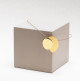 Golden Pendant Necklace Eclipse