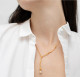 Golden Pendant Necklace Eclat