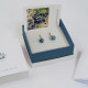 Gaudi Casa Batlló - Blue Earrings