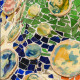 Gaudi Casa Batlló - Boucles d'oreilles bleues