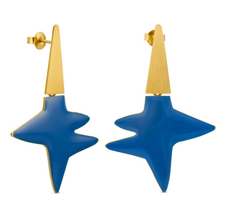 Miró Jewel - Blue Earrings
