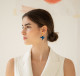 Bijou Miró - Boucles d'oreilles bleues