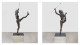 Statues de Martial Raysse - D'une flèche mon coeur percé
