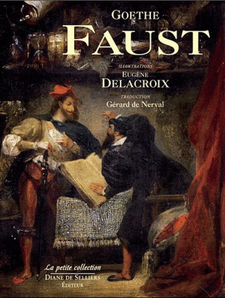 Faust de Goethe illustré par Delacroix