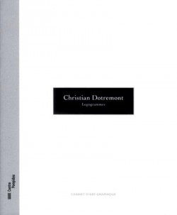 Catalogue d'exposition Christian Dotremont, Centre Pompidou