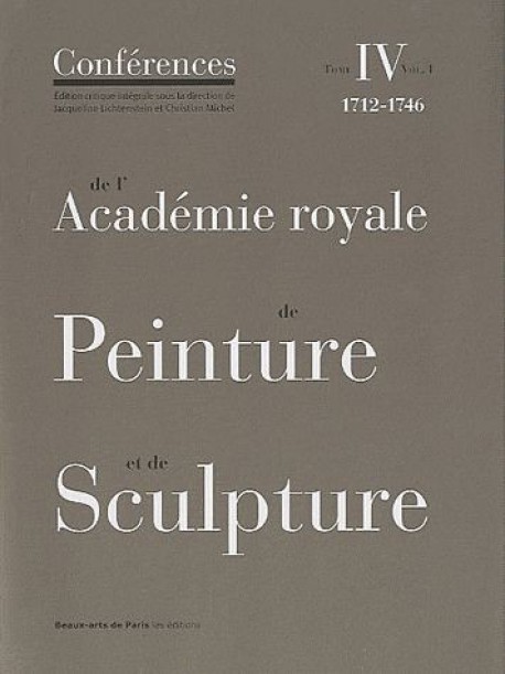 es conférences de l'académie royale de peinture et de sculpture. Tome 2 ,  volume 2