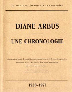 Diane Arbus, une chronologie, 1923-1971