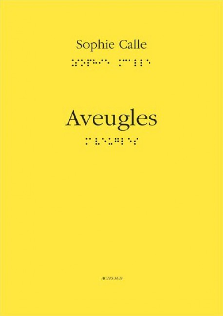 Aveugles de Sophie Calle (braille)