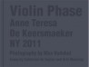 Violin phase,  Anne Teresa de Keersmaeker at the MoMA, New York (english edition)
