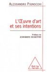 L'Oeuvre d'art et ses intentions 