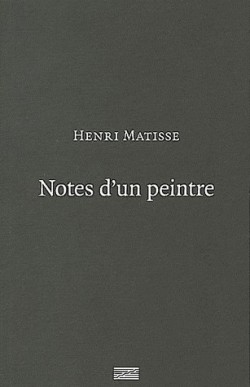 Notes d'un peintre, par Henri Matisse