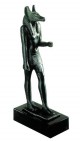 Sculpture of the god Anubis, Egyptian Antiquities (Resin replica).