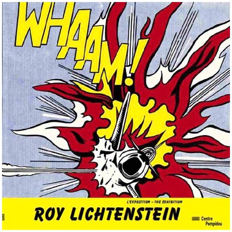 Exhibition album Roy Lichtenstein - Centre Pompidou, Paris (Edition Bilingue)