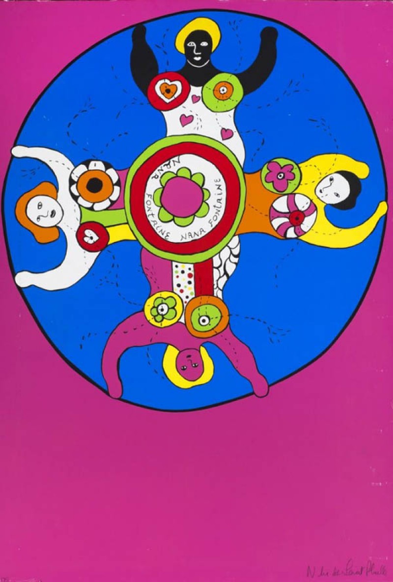 Niki De Saint Phalle Coloriage