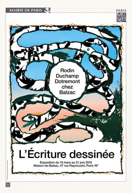 L'écriture dessinée - Rodin, Duchamp, Dotremont chez Balzac