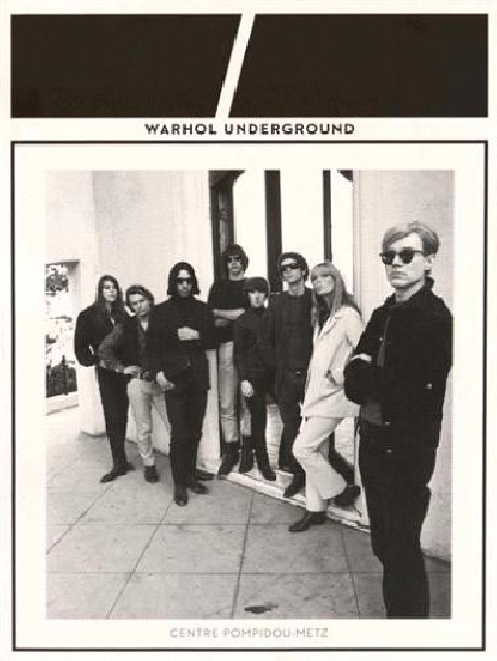 Catalogue d'exposition Warhol Underground, Centre Pompidou Metz