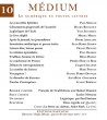 Revue Médium N°10 : Le numérique en toutes lettres - janvier-février-mars 2007 