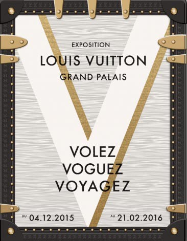 Louis Vuitton Exposition Volez Voguez Voyagez in Grand Palais Paris 