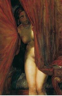 Antoine Wiertz, L'Attente, 1844, huile sur toile. Bruxelles, Musées royaux des Beaux-Arts de Belgique, inv.1933.