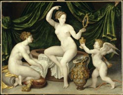 Vénus à sa toilette