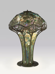 Louis C. Tiffany. Lampe 