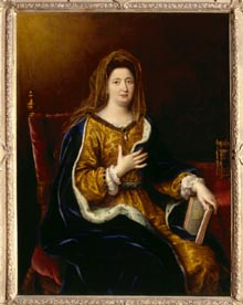 Portrait de Madame de Maintenon en sainte Françoise romaine