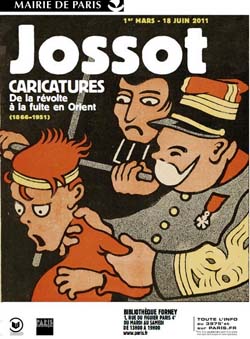 Affiche exposition Jossot Caricatures