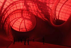 Anish Kapoor - Leviathan - Vue Intérieure de l'oeuvre